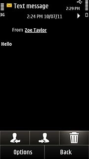 Press the delete icon.