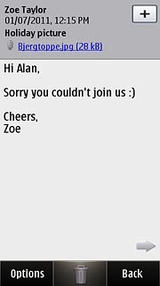 Press the delete icon.