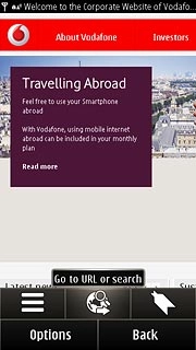 Press the new address icon.