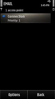 Press the data connection you've just created.