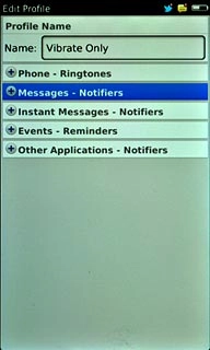 Press Messages - Notifiers.