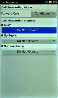 Press If Busy, If No Reply or If Not Reachable.