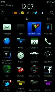 Press Text Messages.