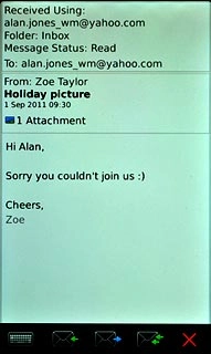 Press the forward icon.