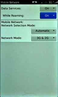 Press While Roaming.