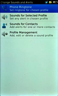 Press Phone Ringtone.