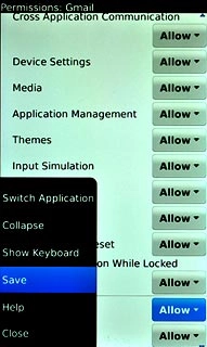 Press Save.Gmail is downloaded and installed.