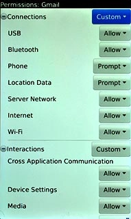 Press the drop down list next to Connections.