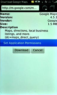Press Set Application Permissions to turn on the function.