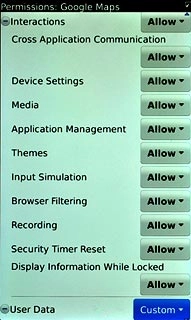 Press the drop down list next to User Data.
