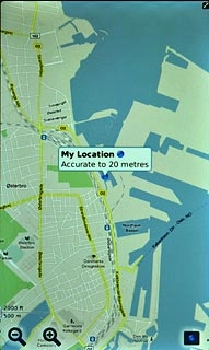 You can now use the application.Please note that Google Maps isn't part of the original application package and therefore only a general description is given here.You have the following options:Plan a routeView directionsView traffic informationView current locationView the location of your friendsFind companies