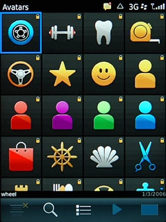 Press the required picture.