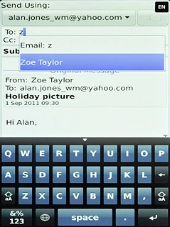 Press the required contact.