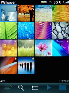 If you select a folder:Press the required picture.