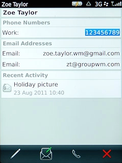 Press the required number.