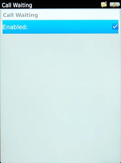 When the box next to the menu item is ticked (V), the function is turned on.