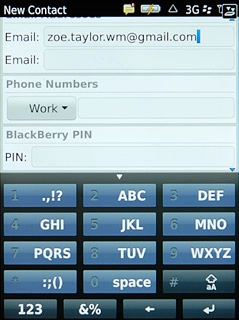 Press the drop down list below Phone Numbers.