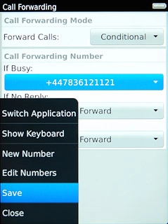 Press Save.The request is sent.
