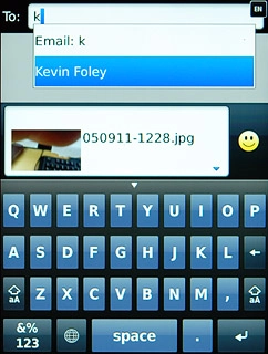 Press the required contact.
