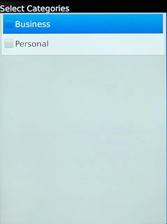 Press the required category.