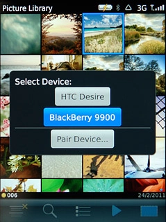 Press the required device or Pair Device....