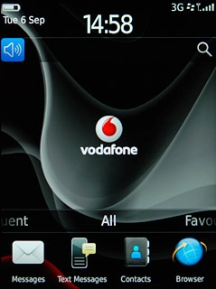 Press the profile icon.