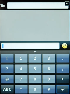Press the required number or the required symbol.