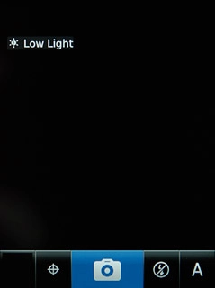 To turn the flash on or off:Press the flash icon repeatedly to turn the flash on or off.