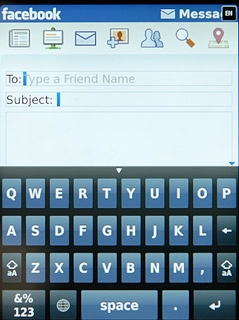 Press the field next to Subject and key in the required subject.