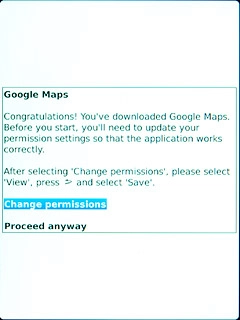 Press Proceed anyway.
