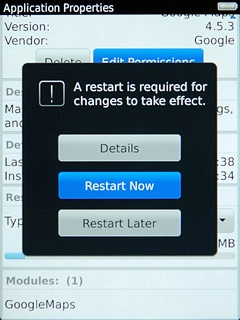 Press Restart Now.Wait a moment while your phone restarts.