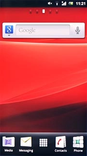 The silent mode icon shows that all sound signals are turned off.Further information:Turn silent mode on or off