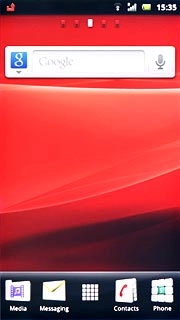 The missed calls icon shows that you have one or more missed calls.Further information:Make a callAnswer a call