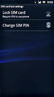 Press Change SIM PIN.