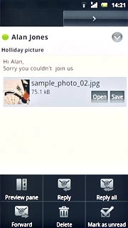 Press Forward.Key in the first letters of the required contact.Matching contacts are displayed.