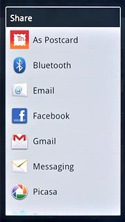 Press one of the following options:Facebook, go to 3a.