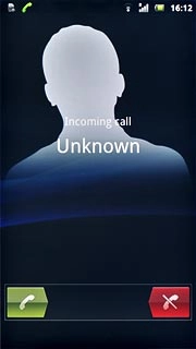 Press the reply icon and drag the icon right.