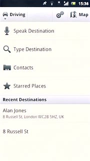 Press one of the following search options:Speak Destination, go to 2a.