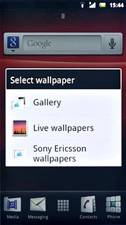 If you select Gallery:Go to the required folder.