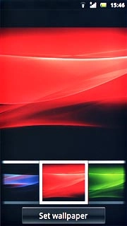 Press Set wallpaper.