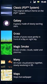 Press the required picture.