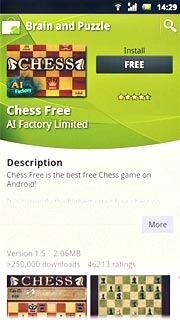 Press the field below Install or Buy.Follow the instructions on the display to download and install the application.