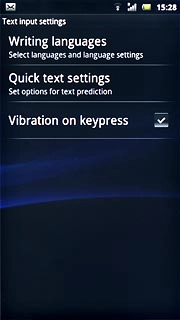 Press Writing languages.