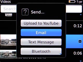 Highlight one of the following options:Email, go to 3a.