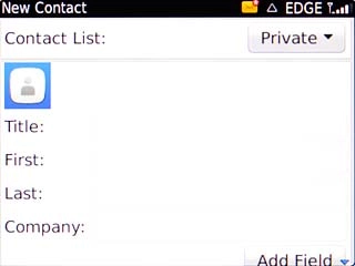 Scroll to the picture icon and press the Navigation key.