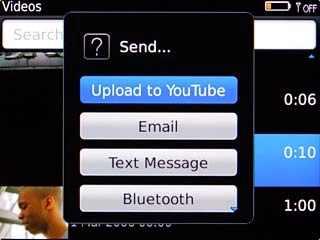 Upload to YouTube, go to 3c.