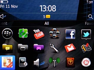 Highlight the application you've just downloaded and press the Navigation key.Follow the instructions on the display to use the application.