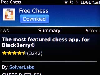 To download a free application:Scroll to Download and press the Navigation key.
