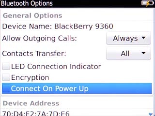 Connect On Power Up, go to 4f.