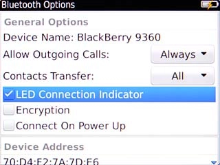 When the box next to the menu item is ticked (V), the function is turned on.